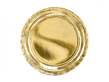 Assiettes, or, 23 cm