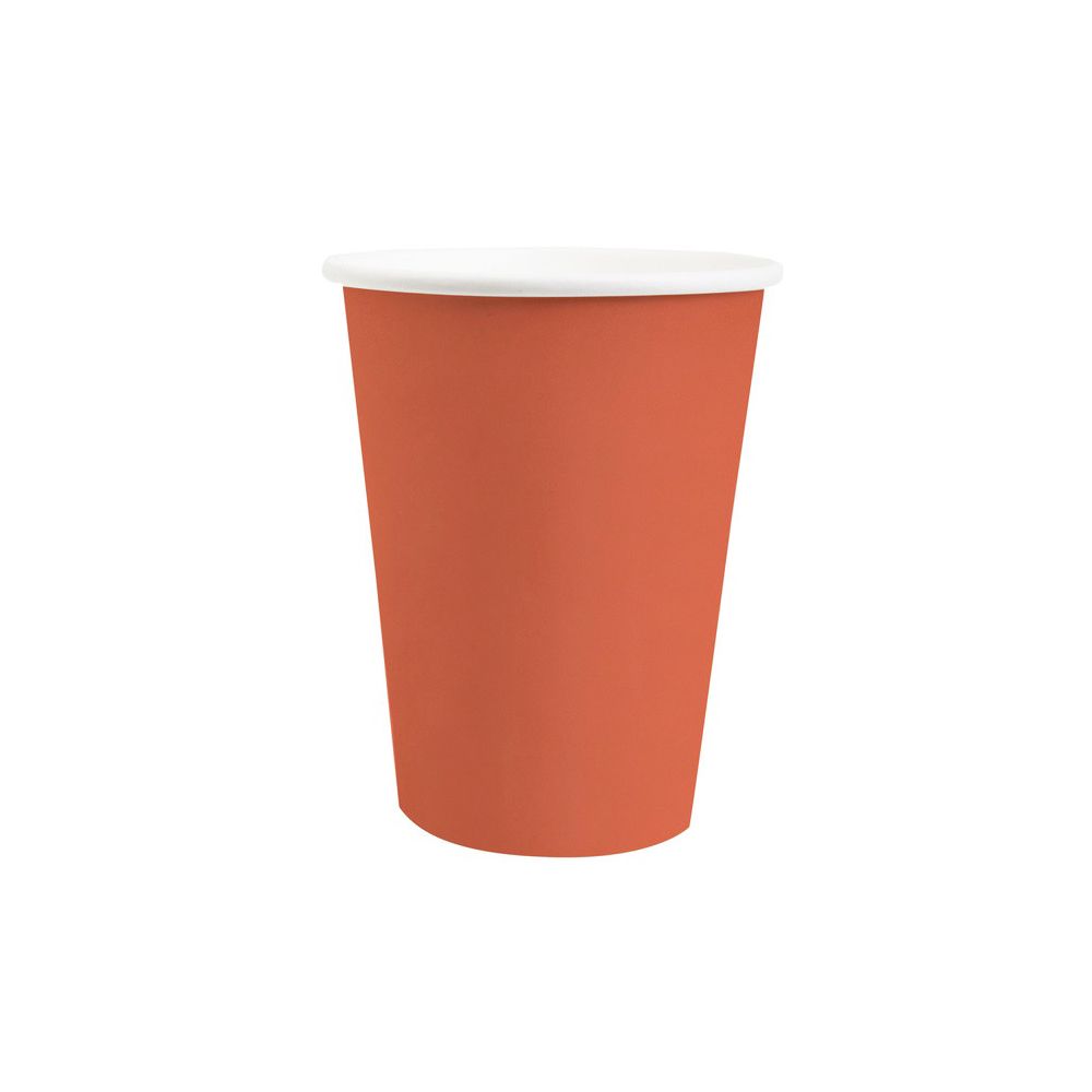 10 gobelets terracotta - 25 cl