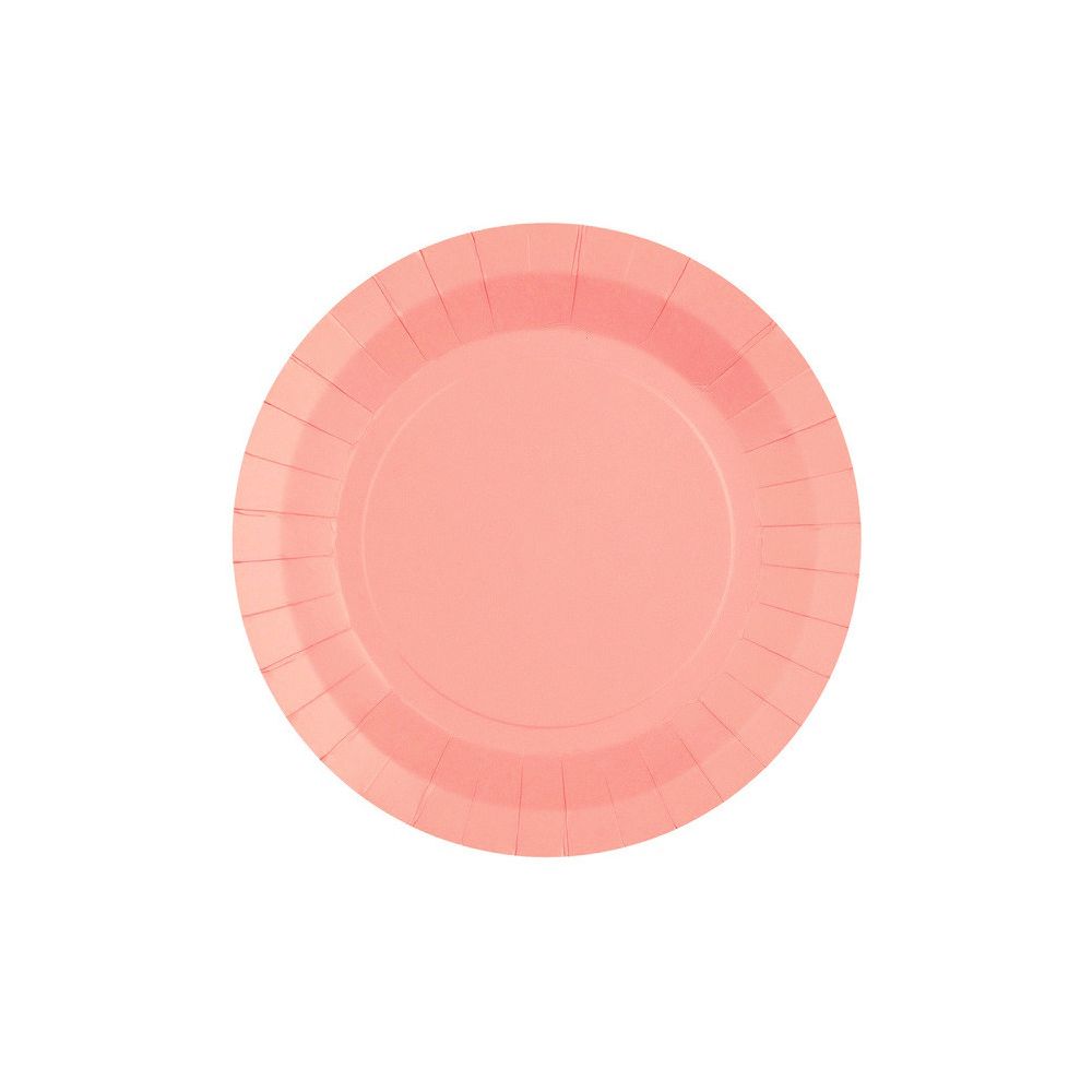 10 assiettes pastèque - 22.5 cm