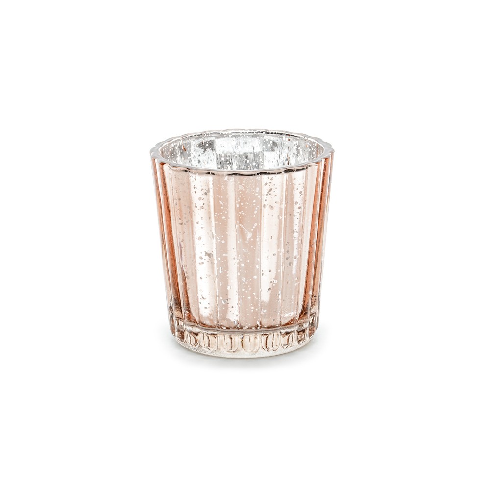 Bougeoir, or rose, 6cm