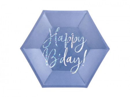 Assiettes Happy B'day !,...