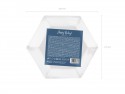 Assiettes Happy B'day !, bleu marine, 20cm