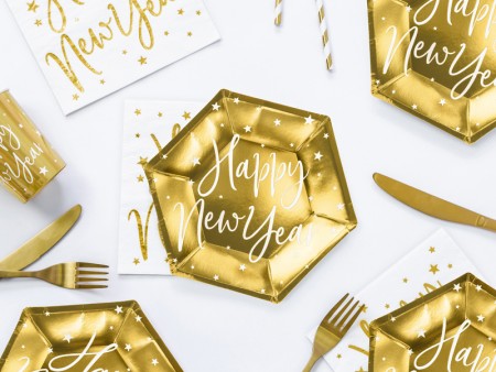 Assiettes Happy New Year,...