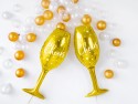 Ballon en Mylar Verre, 28x80cm, or