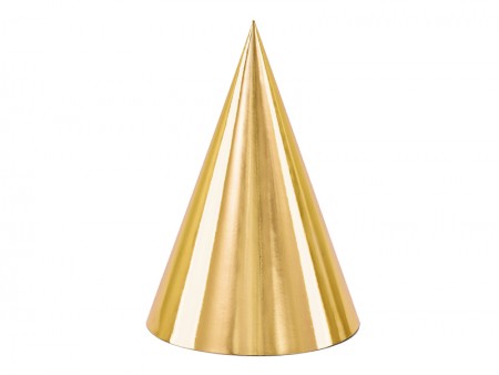 Chapeaux de fête, or, 16cm
