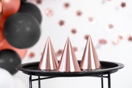 Chapeaux de fête, or rose,...