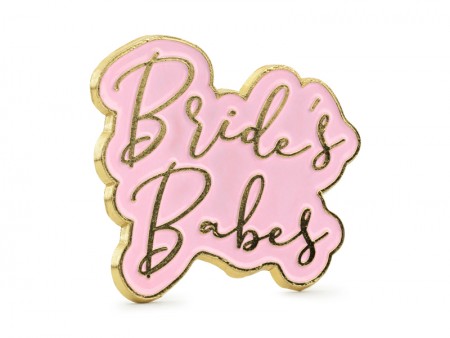 Broche émail Bride's Babes,...