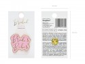 Broche émail Bride's Babes, 3,5x3cm