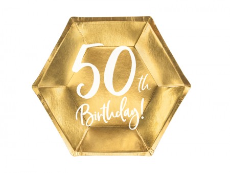 Assiettes 50e anniversaire,...