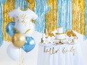 Ballon en Mylar Sleeping Baby - Hello Baby, 51x45cm, blanc