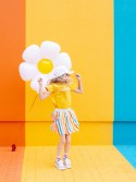 Ballon en Mylar Marguerite, 97x103cm, mélange
