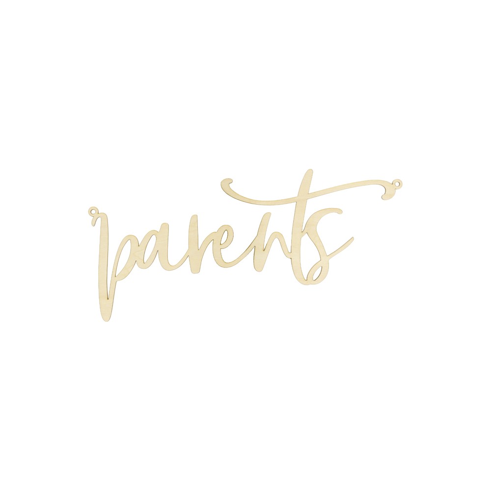 Ceintres pour chaises - Parents, bois naturel
