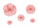 Fleurs en papier, rose, mélange