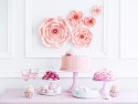 Fleurs en papier, rose, mélange