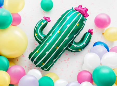 Ballon en Mylar Cactus,...