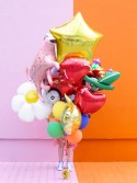 Ballon en Mylar Etoile, 70cm, or