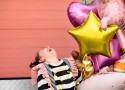 Ballon en Mylar Etoile, 70cm, or