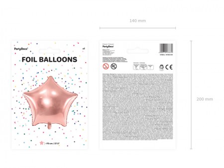 Ballon en Mylar Etoile,...