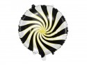 Ballon en Mylar de Bonbon, 35cm, noir