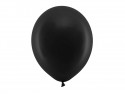 Ballons Rainbow 30 cm pastel, noir