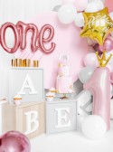 Ballon en Mylar Etoile - J'ai un an, 48cm, or