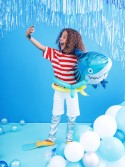 Ballon en Mylar Requin, 102x62 cm, mélange
