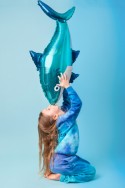 Ballon en Mylar Requin, 102x62 cm, mélange