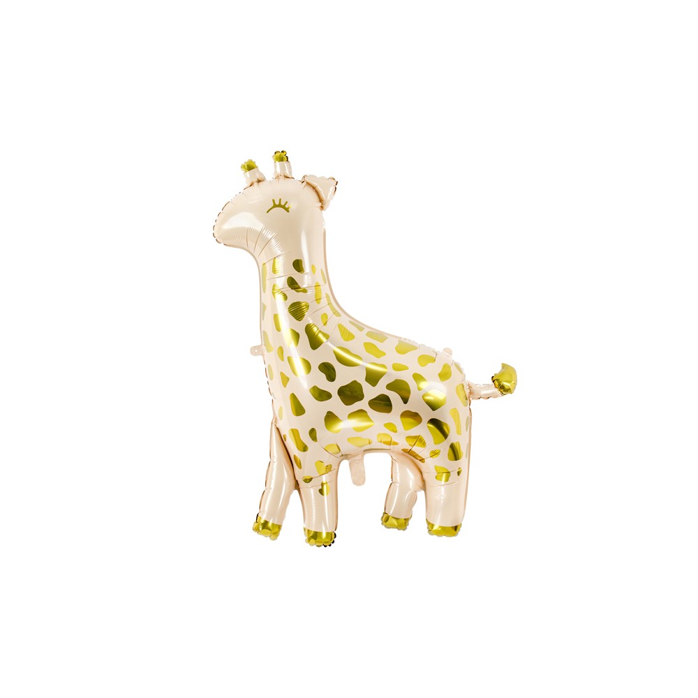 Ballon en Mylar Girafe, 100x120 cm, mélange
