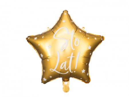 Ballon en foil 'Sto Lat!',...