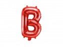 Ballon en Mylar Lettre ''B'', 35cm, rouge