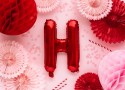 Ballon en Mylar Lettre ''H'', 35cm, rouge