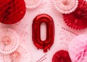 Ballon en Mylar Lettre ''O'', 35cm, rouge