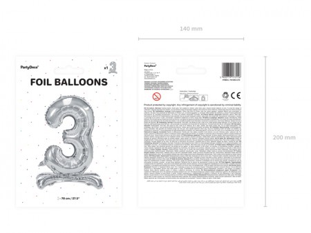 Ballon en Mylar debout,...