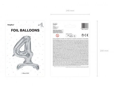 Ballon en Mylar debout,...