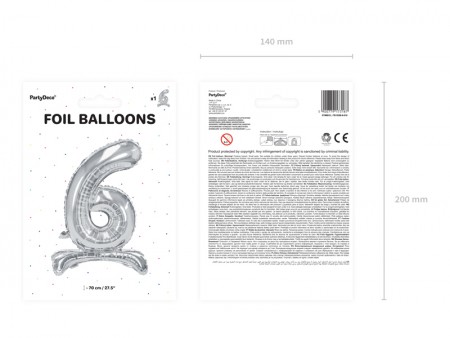 Ballon en Mylar debout...