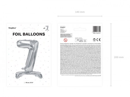 Ballon en Mylar debout...