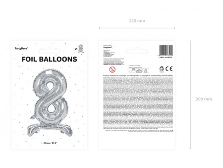 Ballon en Mylar debout,...