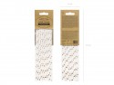 Pailles en papier, rose clair or, 19.5cm