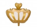 Ballon en Mylar Couronne, 52x42cm, mélange