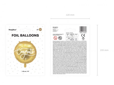 Ballon en Mylar Congrats !...