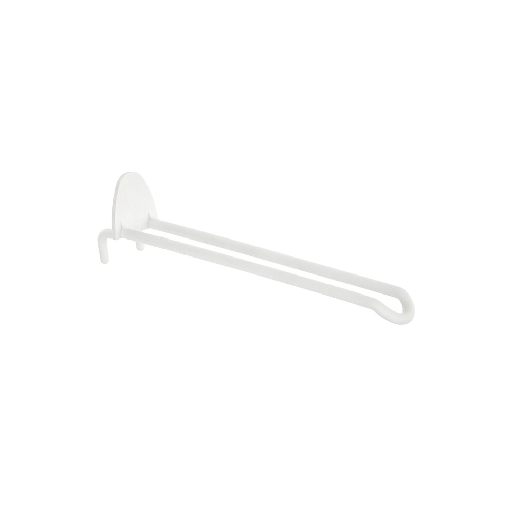 Crochets pour support, blanc, 15cm
