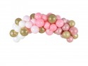 Guirlande de ballons - rose, 200cm