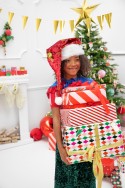 Bonnet de Père Noël, mélange