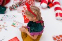Autocollants de Noël Forêt d'hiver, mix