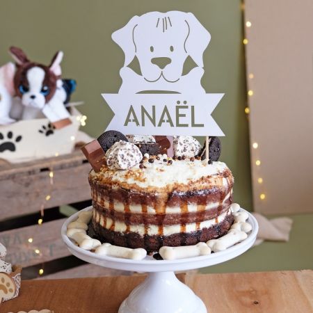 Cake topper en papier...