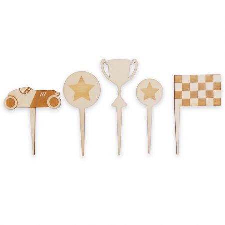 5 pics à gâteaux "voiture"