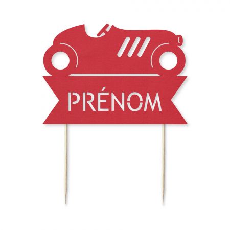 Cake topper en papier...