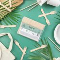 100 Fourchettes en bois -