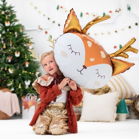 Ballon en mylar Cerf