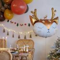 Ballon en mylar Cerf